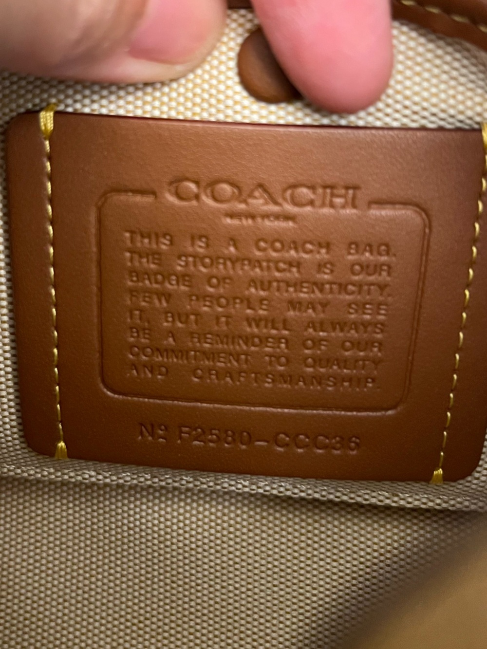 Coach Waverly Honey Brown - Picture 8 of 10